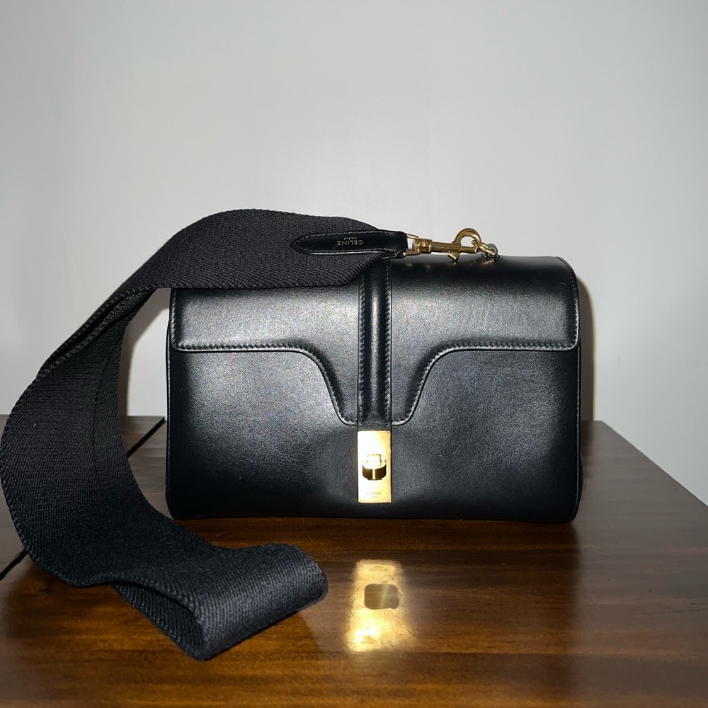 Celine Soft Teen Black with Dust Bag